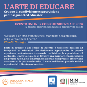 L’ARTE DI EDUCARE 2026