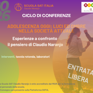CICLO di CONFERENZE Adolescenza oggi: luci ed ombre nella società attuale